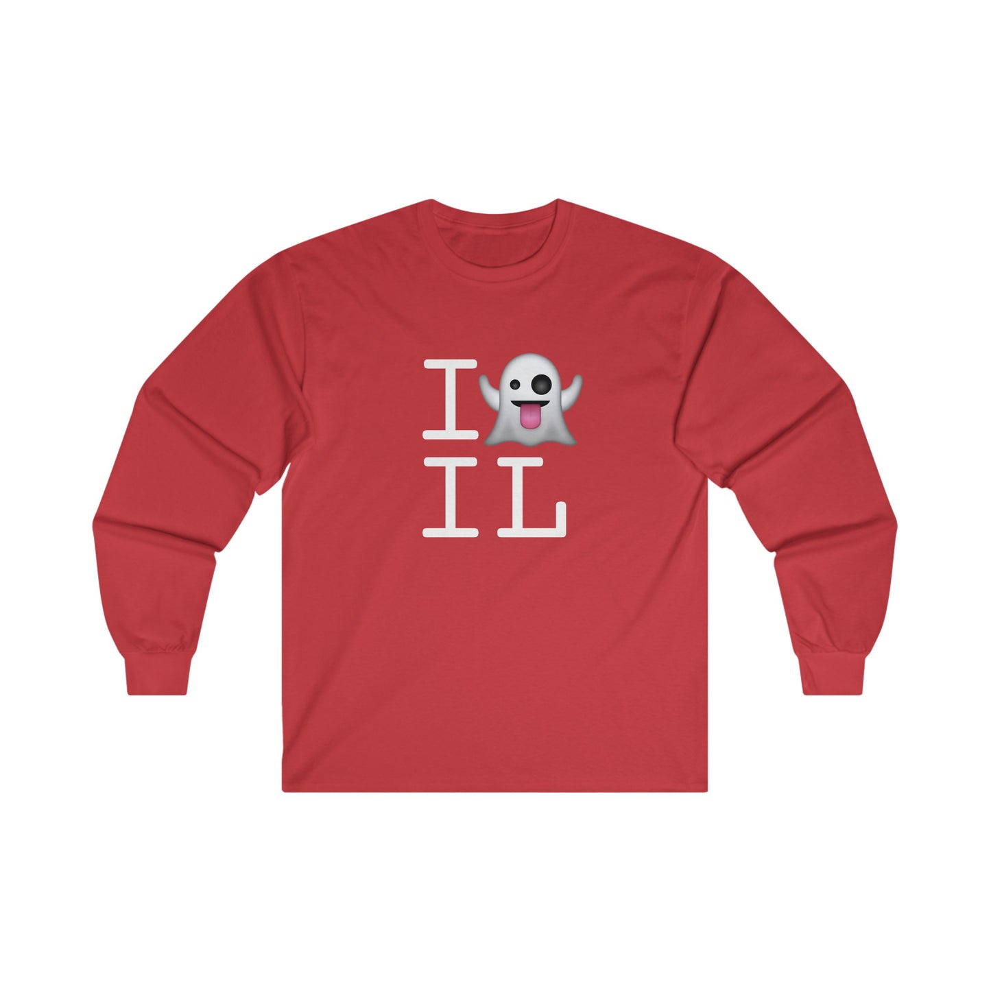 "I'm Ghosting Illinois" Long Sleeve Shirt