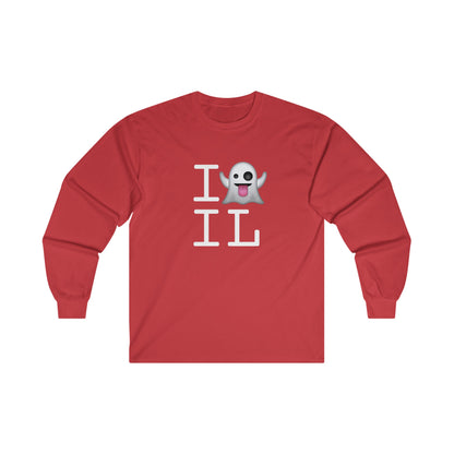 "I'm Ghosting Illinois" Long Sleeve Shirt