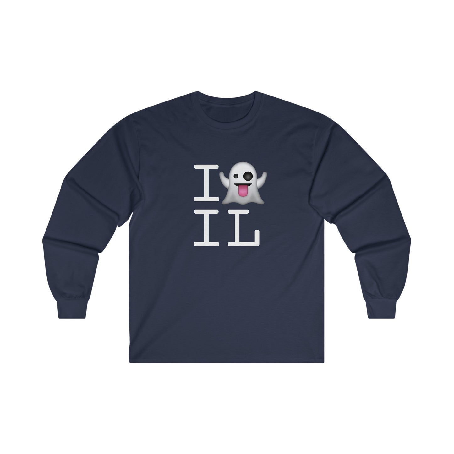 "I'm Ghosting Illinois" Long Sleeve Shirt