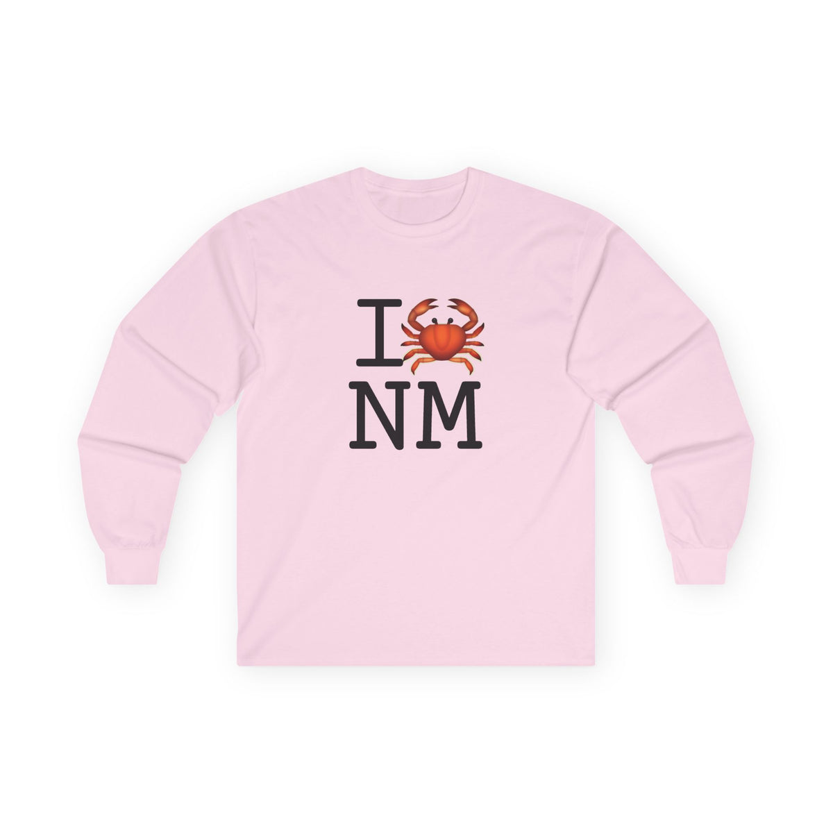 "I Crab New Mexico" Long Sleeve Shirt