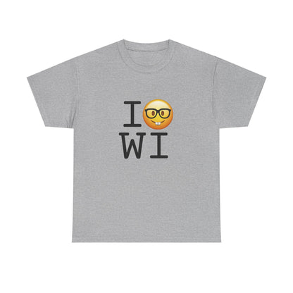 "I'm a Nerd about Wisconsin" Tee