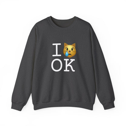 "I'm a Crying Cat about Oklahoma" Sweatshirt