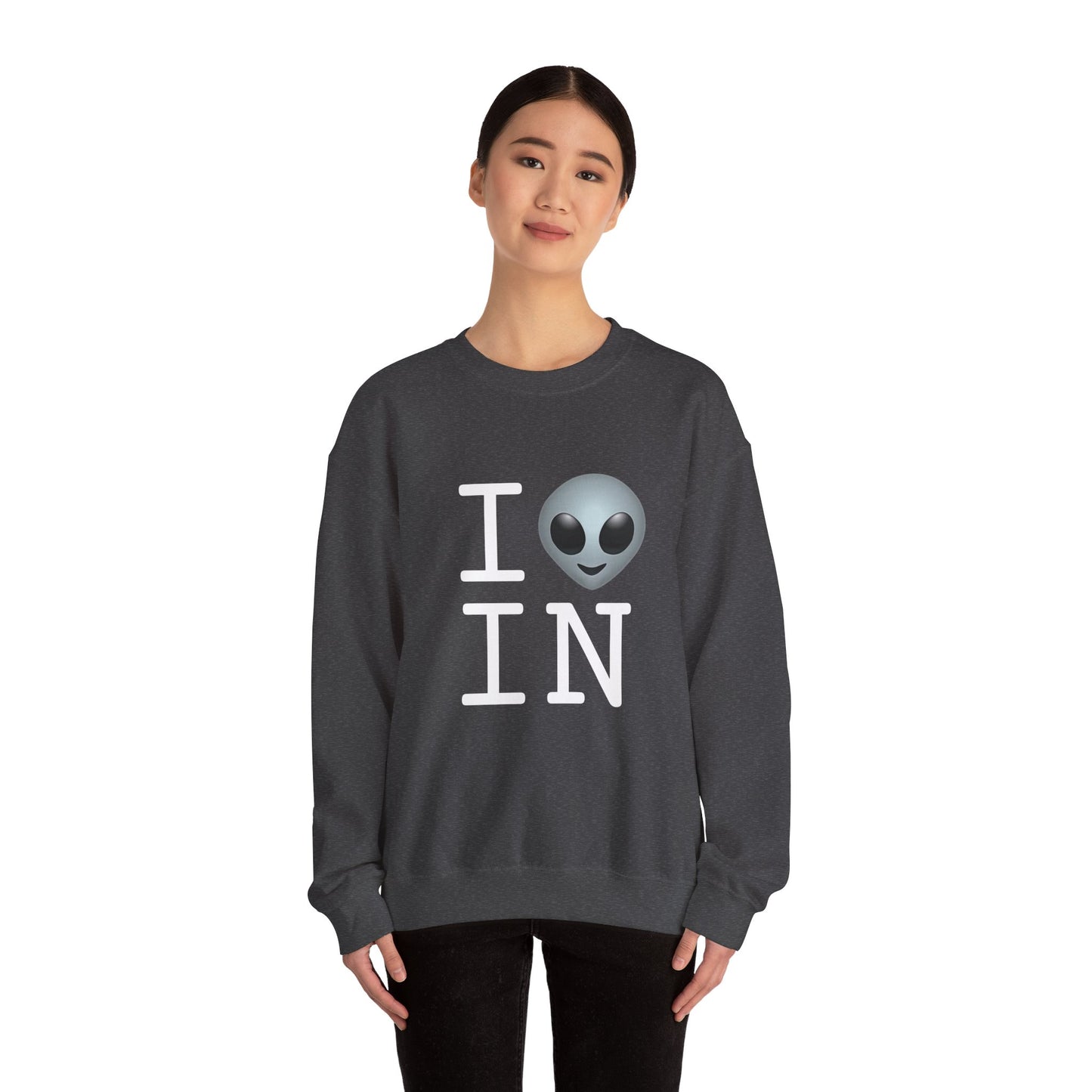 "I Feel Alien in Indiana" Sweatshirt