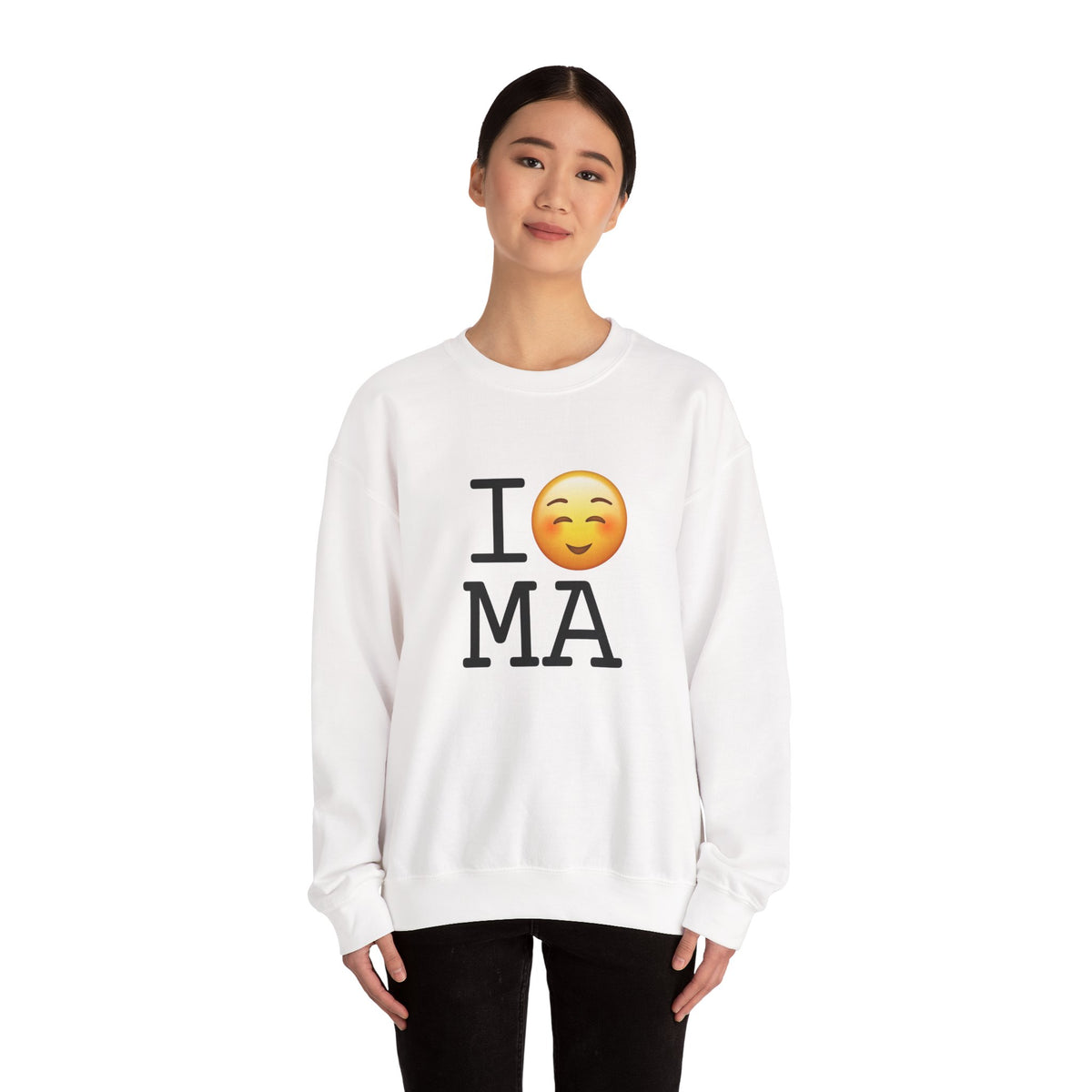 "I Blush at Massachusetts" Sweatshirt