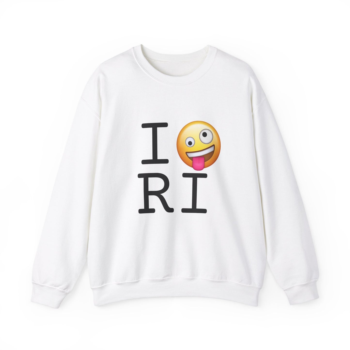 "I'm Crazy about Rhode Island" Sweatshirt