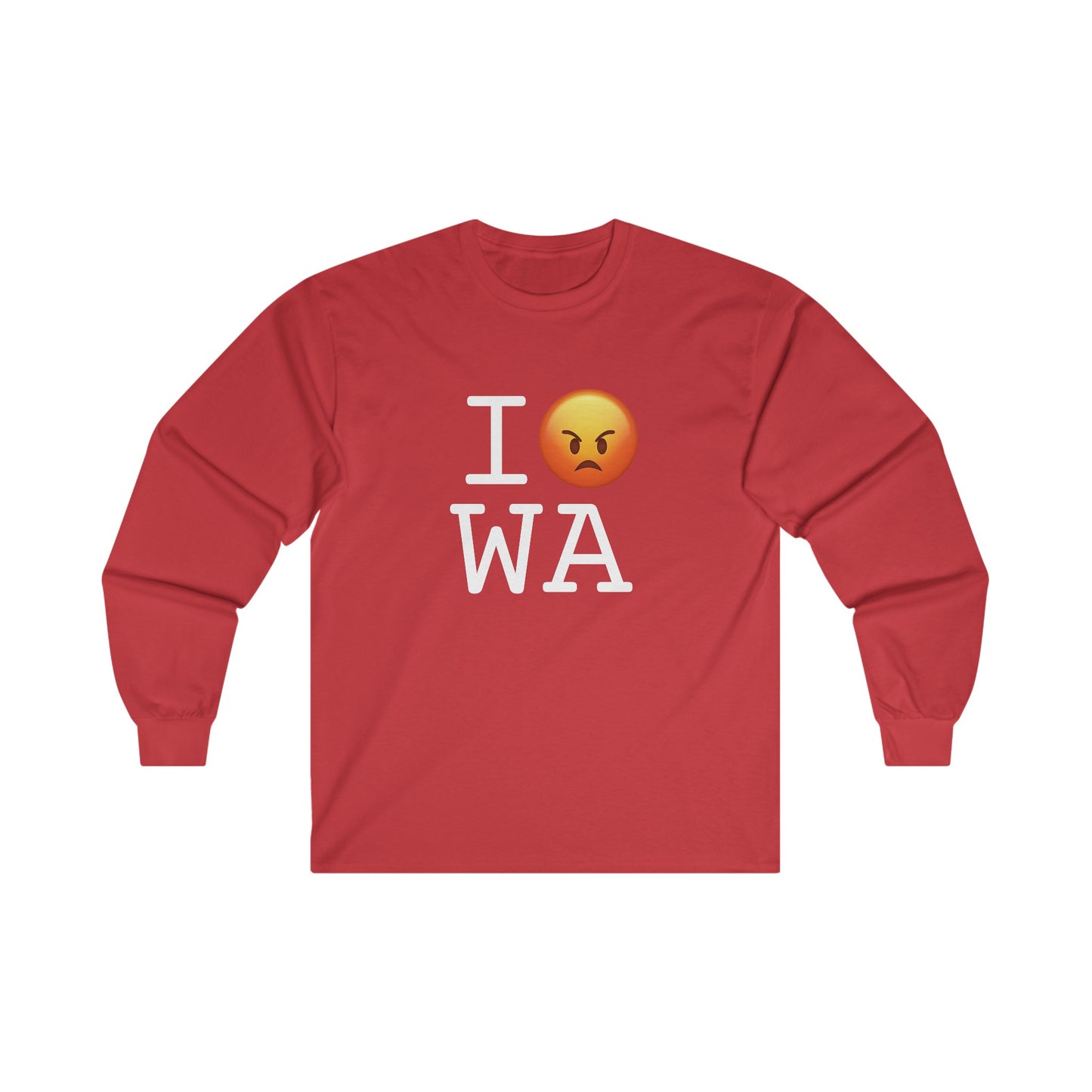 "I'm Angry about Washington" Long Sleeve Shirt