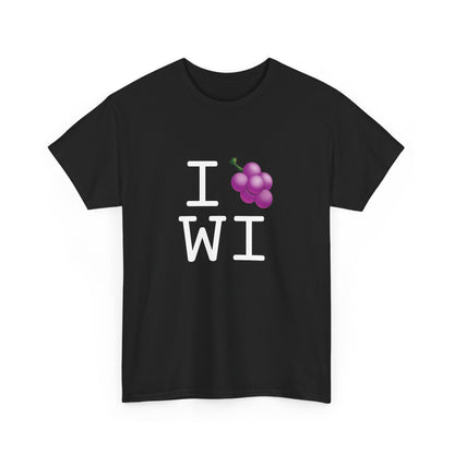 "I Grape Wisconsin" Tee
