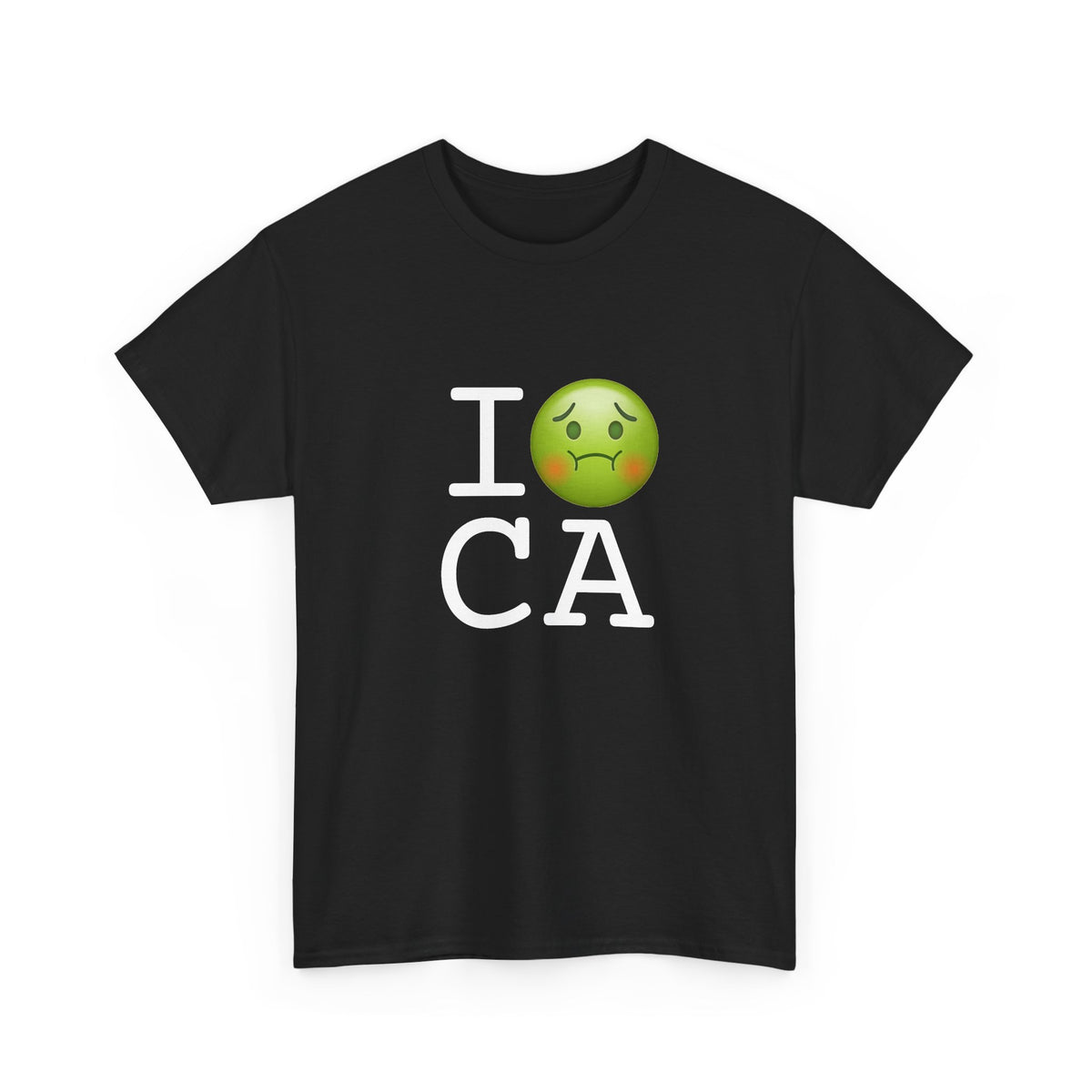 "I'm Nauseous about California" Tee