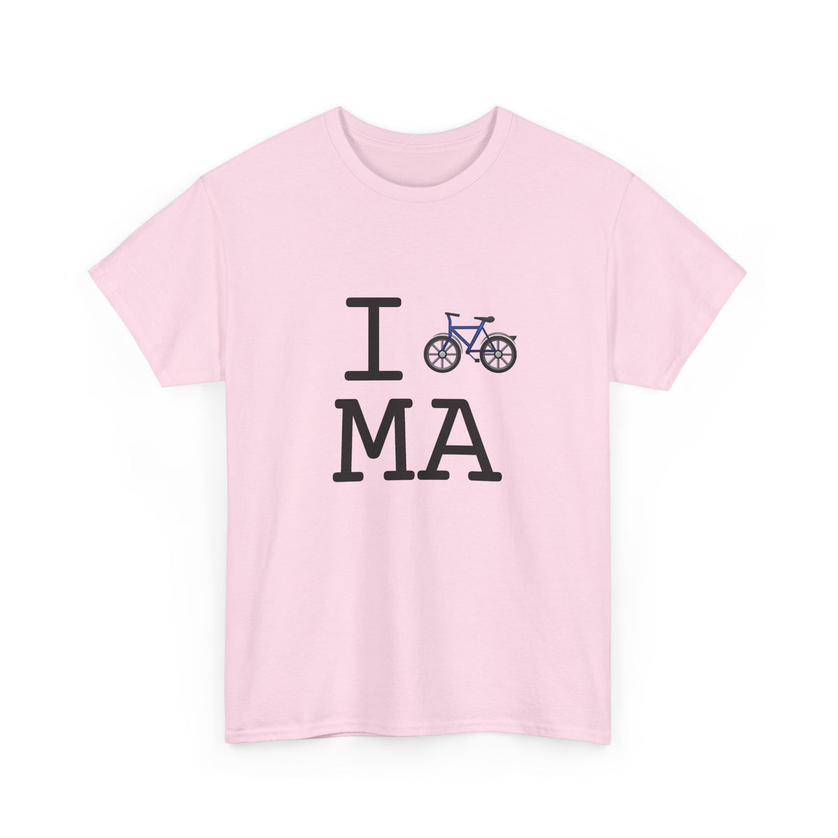 "I Bicycle Massachusetts" Tee