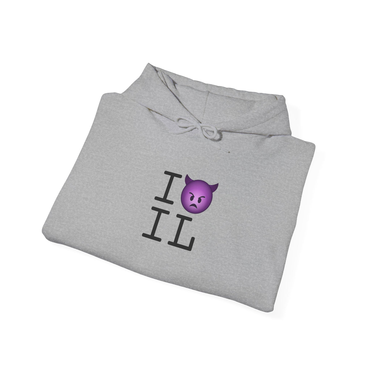 "I'm an Angry Devil about Illinois" Hoodie