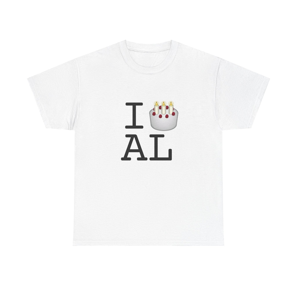 "I Birthday Cake Alabama" Tee