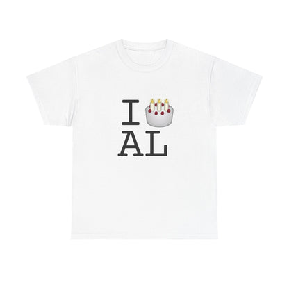 "I Birthday Cake Alabama" Tee