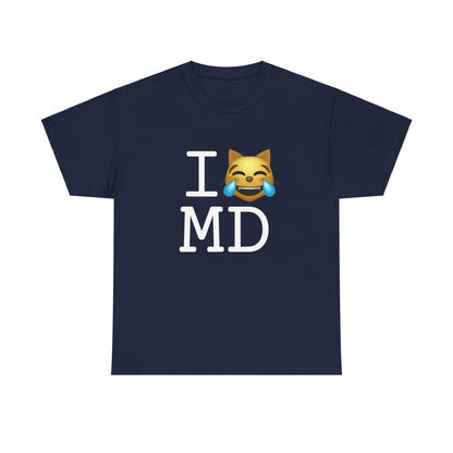 "I'm Laughing like a Cat at Maryland" Tee