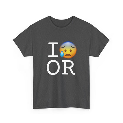 "I'm Anxiously Sweating in Oregon" Tee