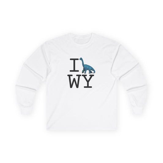 "I'm a Dinosaur in Wyoming" Long Sleeve Shirt