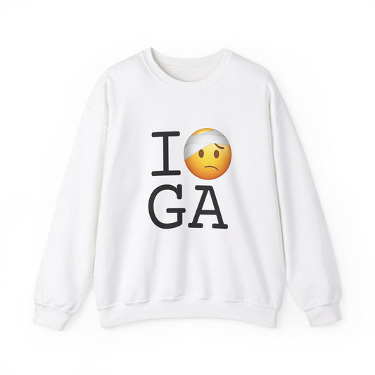 "I'm Hurt in Georgia" Sweatshirt