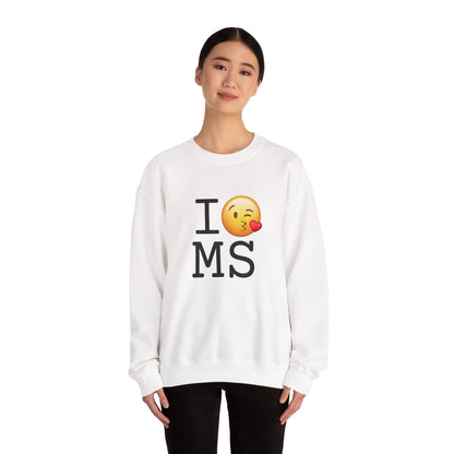 "I Blow a Kiss at Mississippi" Sweatshirt