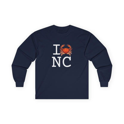 "I Crab North Carolina" Long Sleeve Shirt