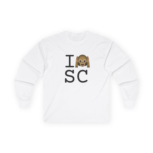 "I Don't Hear South Carolina" Long Sleeve Shirt