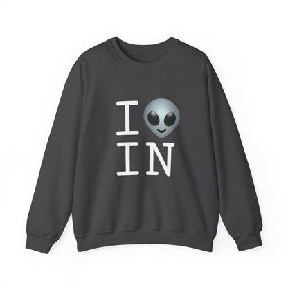 "I Feel Alien in Indiana" Sweatshirt