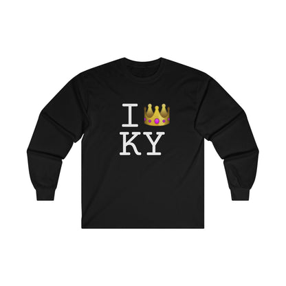 "I'm Royalty (Wear a Crown) in Kentucky" Long Sleeve Shirt