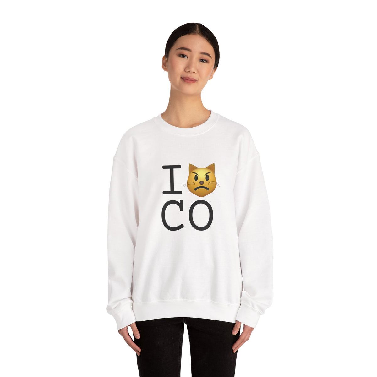 "I'm a Pouting Cat about Colorado" Sweatshirt