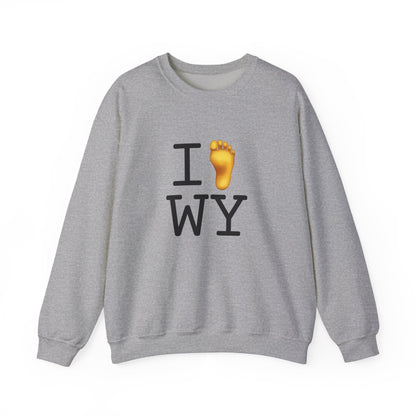 "I Foot Wyoming" Sweatshirt