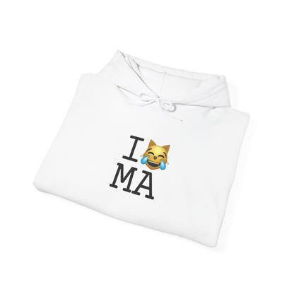 "I'm Laughing like a Cat at Massachusetts" Hoodie