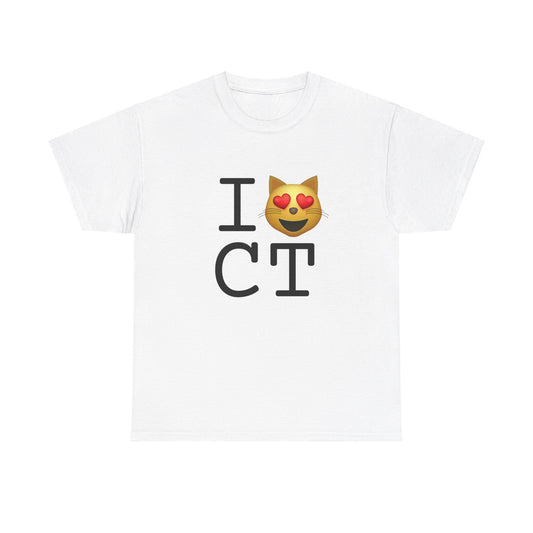 "I'm a Cat that Loves Connecticut" Tee