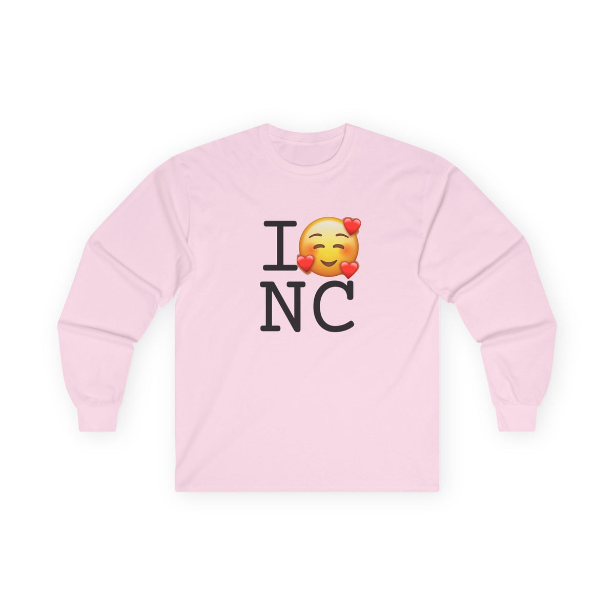 "I Adore North Carolina" Long Sleeve Shirt