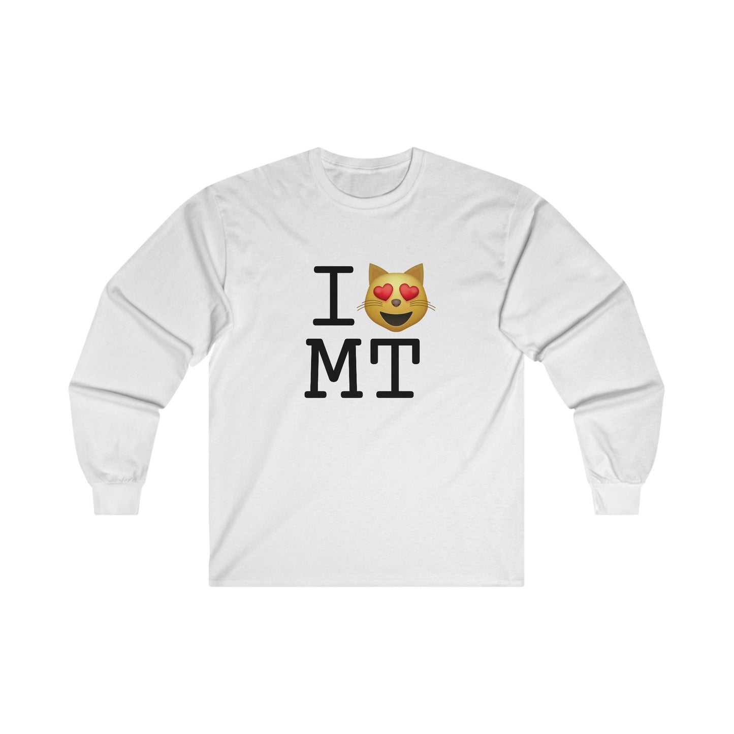 "I'm a Cat that Loves Montana" Long Sleeve Shirt