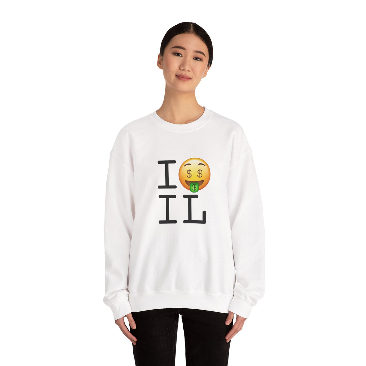 "I Get Rich in Illinois" Sweatshirt