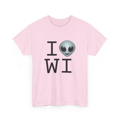 "I Feel Alien in Wisconsin" Tee