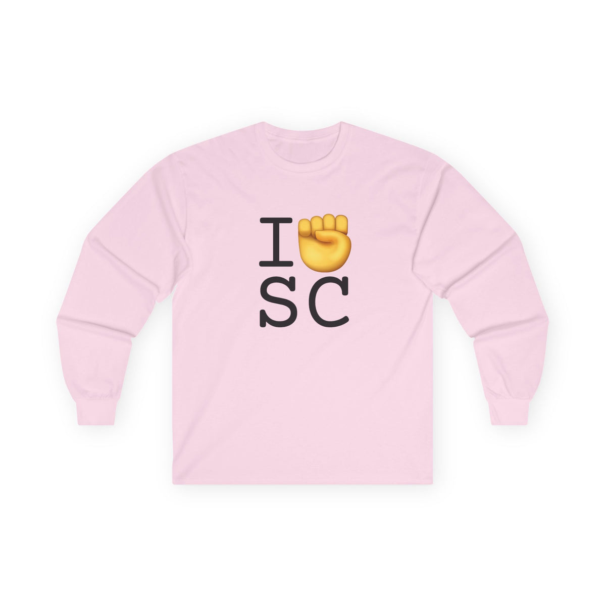"I Raise my Fist with South Carolina" Long Sleeve Shirt