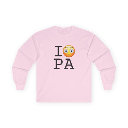 "I'm Embarrassed by Pennsylvania" Long Sleeve Shirt