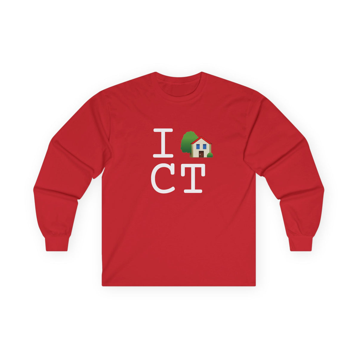 "I'm Home in Connecticut" Long Sleeve Shirt