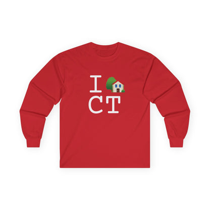"I'm Home in Connecticut" Long Sleeve Shirt