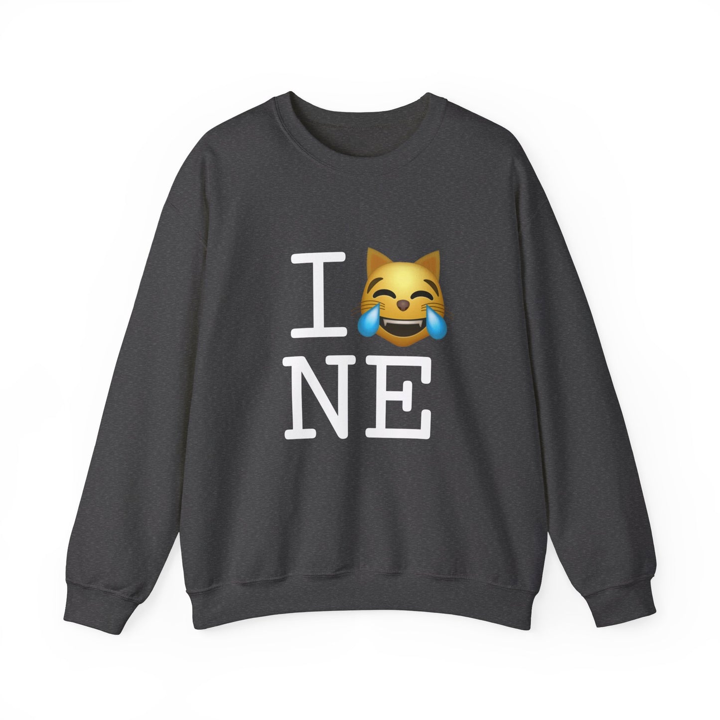 "I'm Laughing like a Cat at Nebraska" Sweatshirt