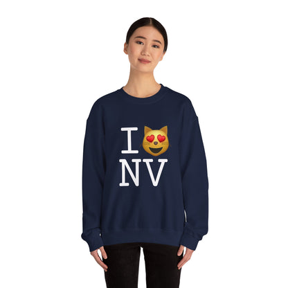 "I'm a Cat that Loves Nevada" Sweatshirt