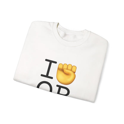 "I Raise my Fist with Oregon" Sweatshirt