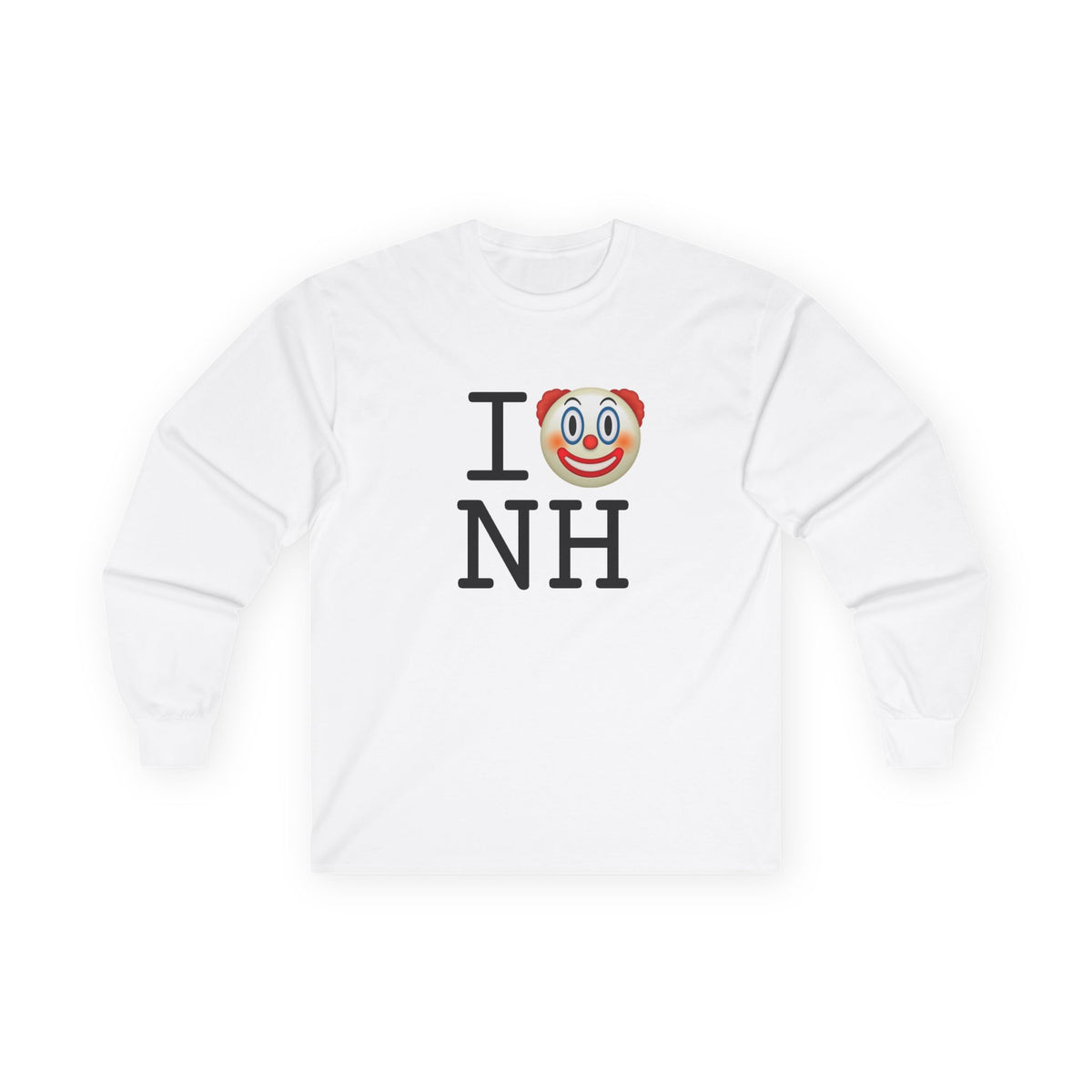 "I Clown on New Hampshire" Long Sleeve Shirt