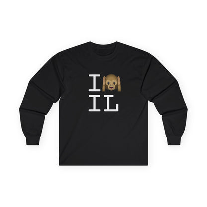 "I Don't Hear Illinois" Long Sleeve Shirt
