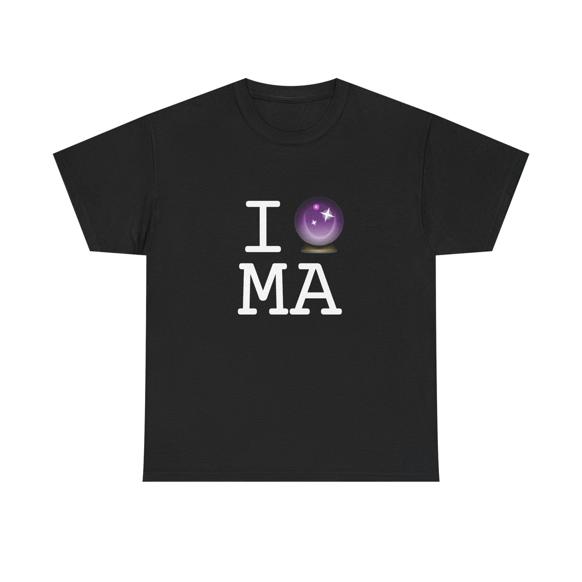 "I Predict the Future (Crystal Ball) of Massachusetts" Tee
