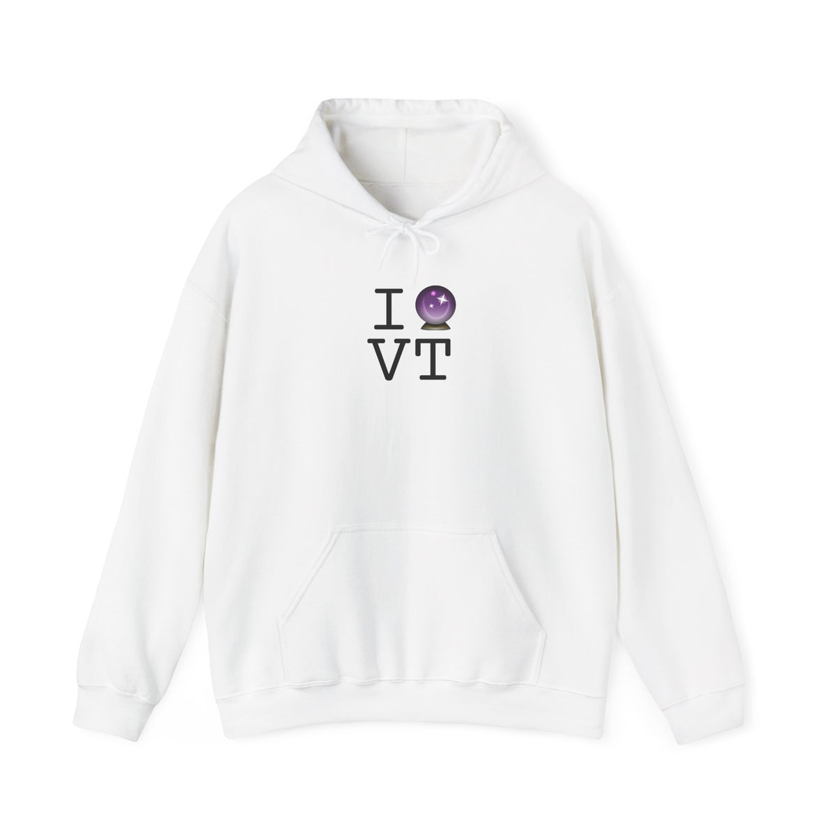 "I Predict the Future (Crystal Ball) of Vermont" Hoodie