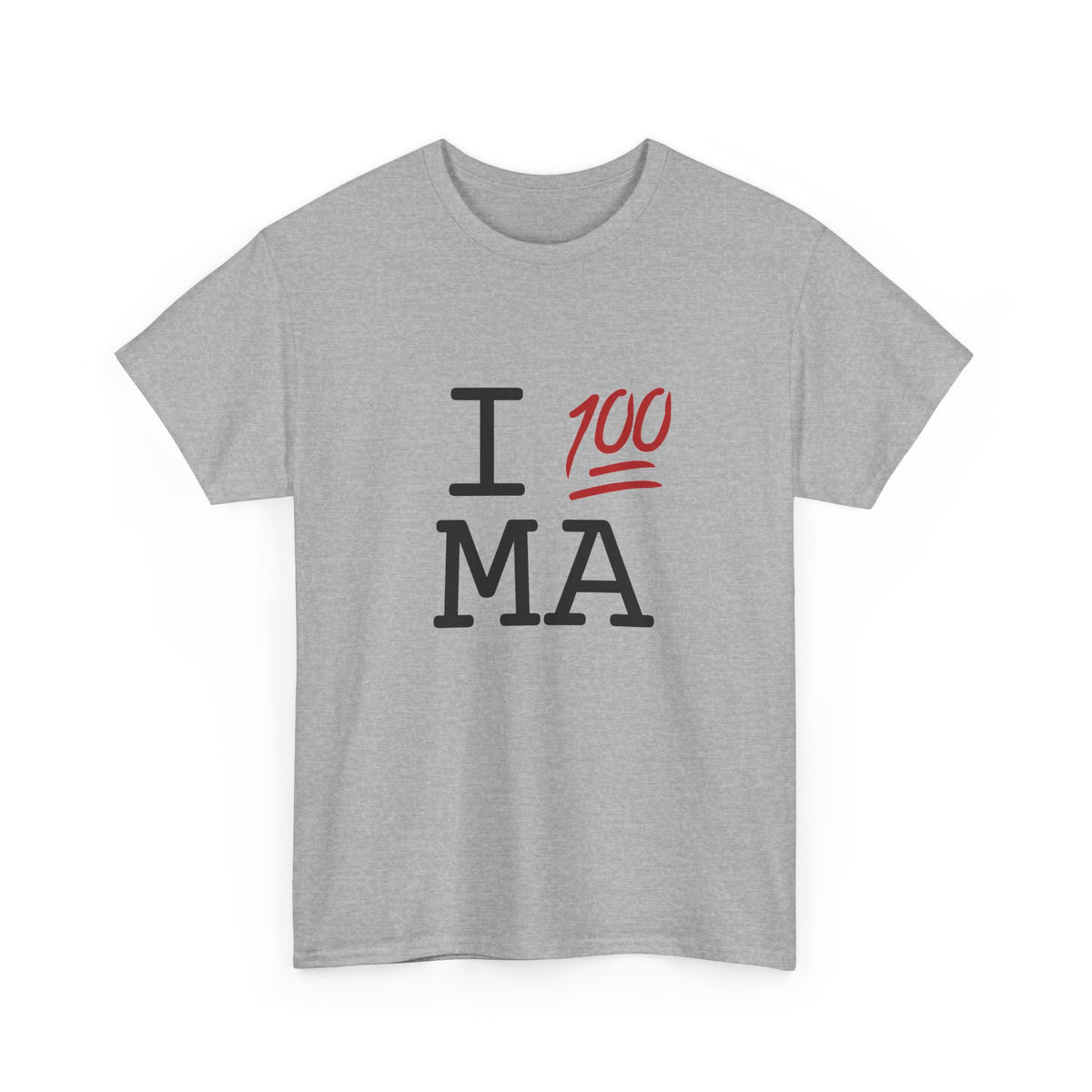 "I Keep it 100 in Massachusetts" Tee