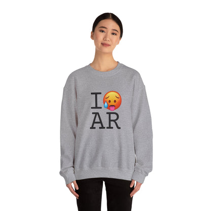 "I'm Hot in Arkansas" Sweatshirt