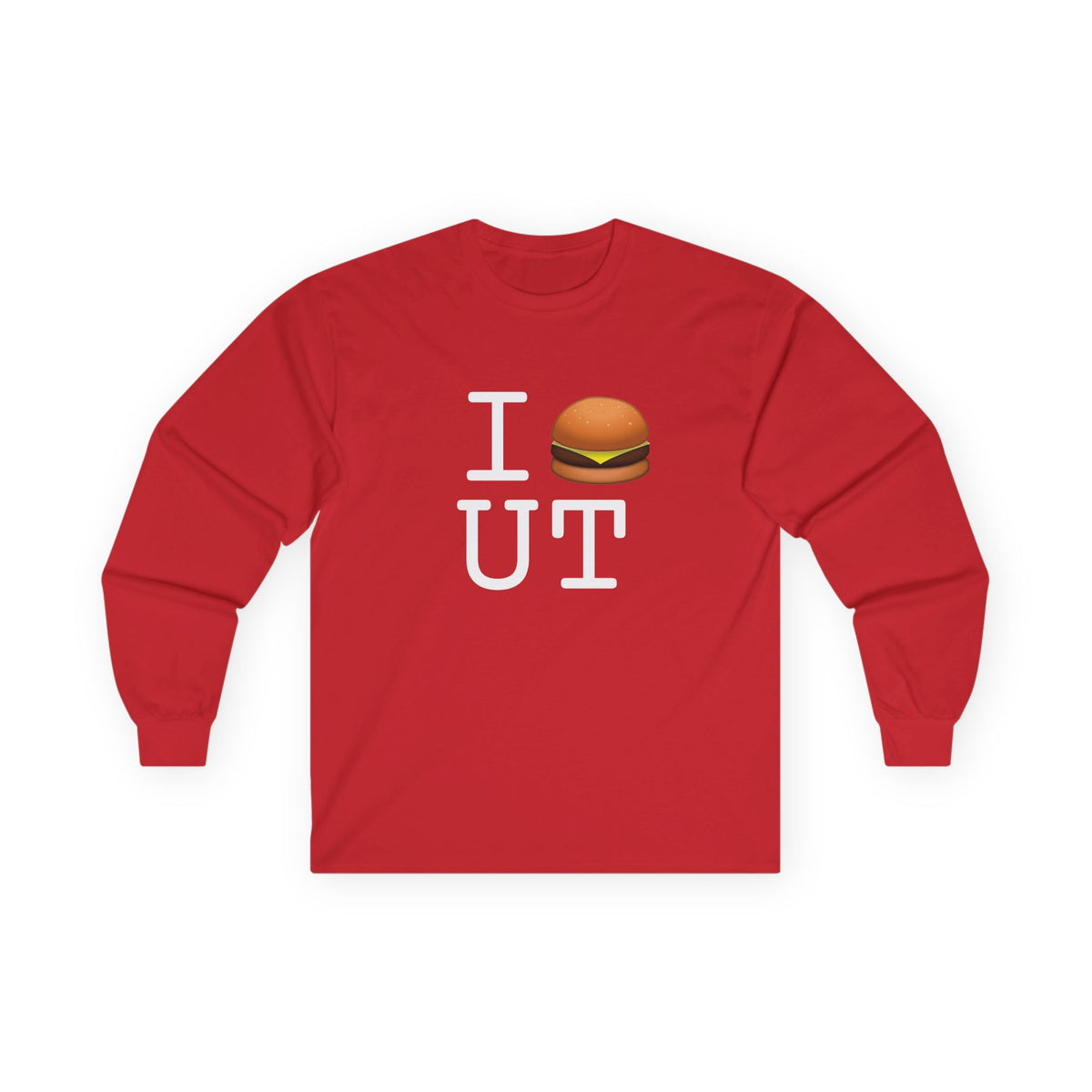 "I Cheeseburger Utah" Long Sleeve Shirt