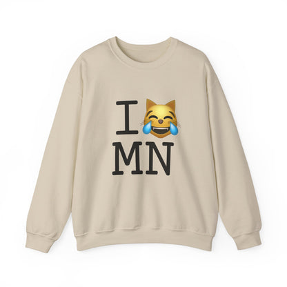 "I'm Laughing like a Cat at Minnesota" Sweatshirt