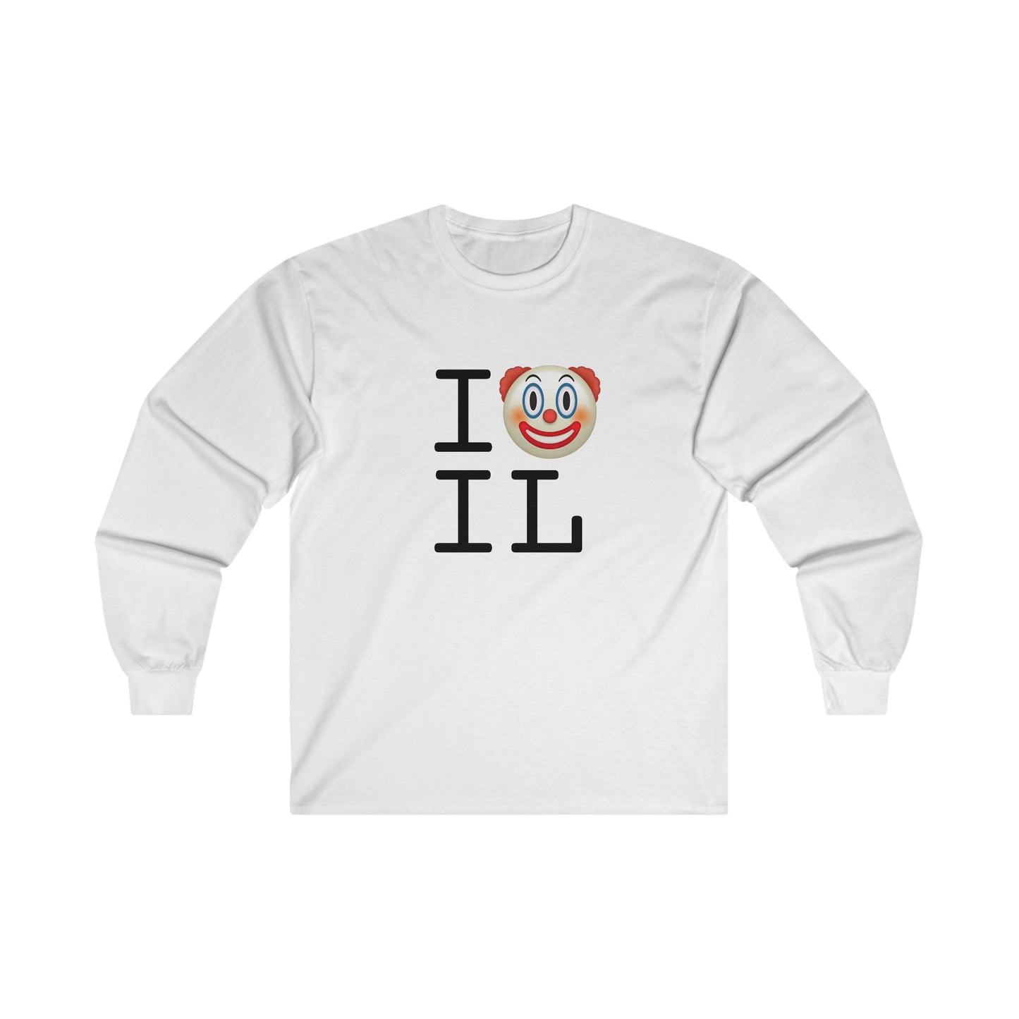 "I Clown on Illinois" Long Sleeve Shirt