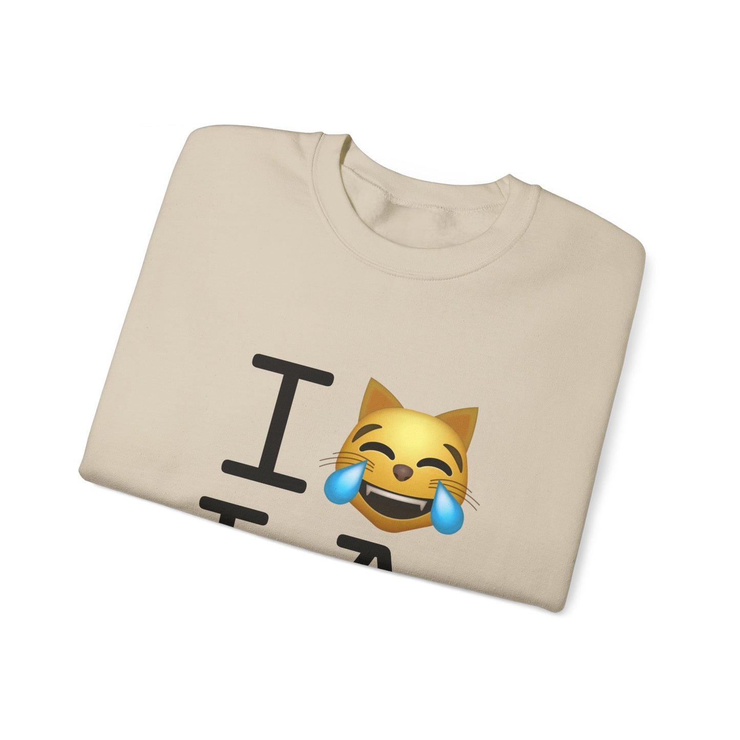 "I'm Laughing like a Cat at Louisiana" Sweatshirt